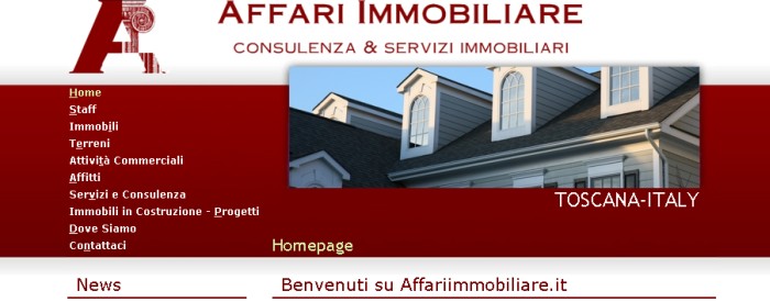 Agenzia Affari Immobiliare di Fiori Luciano. Vendita e acquisto immobili, offerte immobiliari, affitti commerciali e residenziali in Toscana Livorno Cecina.