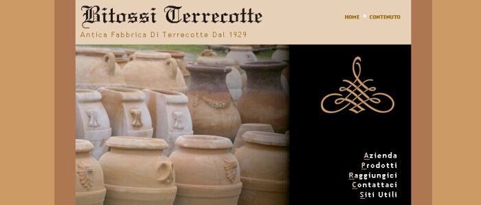 Bitossi Terrecotte - realizzazioni artigianali vasi, terrecotte, crete, ornamenti per giardino statue, crete, sottovasi etc
